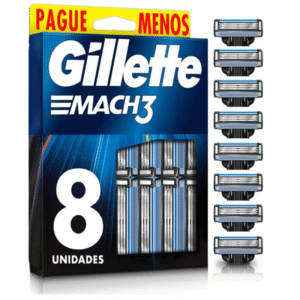 Gillette Mach3 – Carga para Aparelho de Barbear